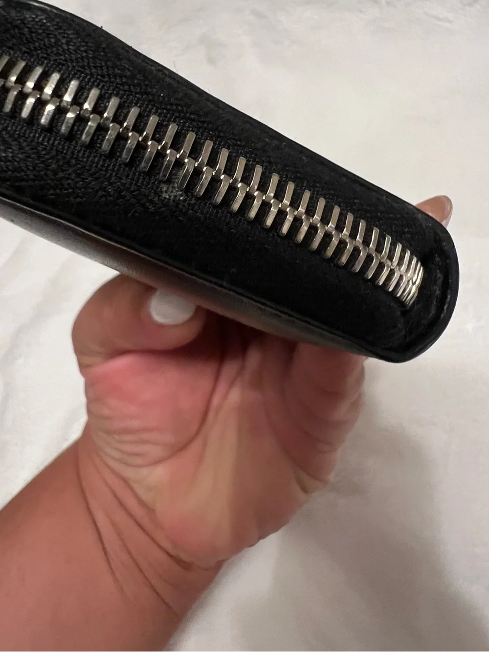 Givenchy Black Zip Card Wallet- Bambi/Disney Line